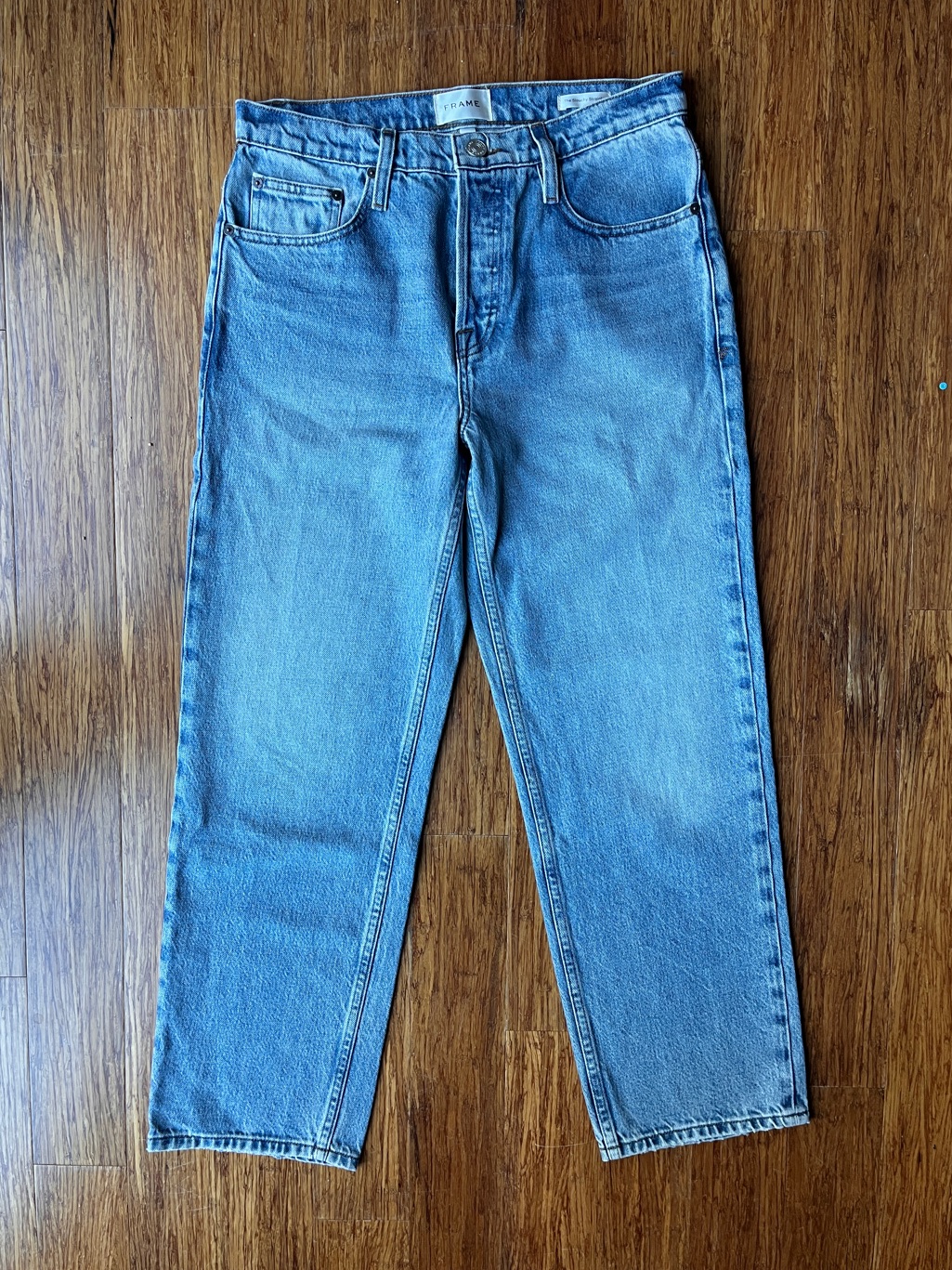 Frame Denim The Slouchy Straight Jeans Sz 27